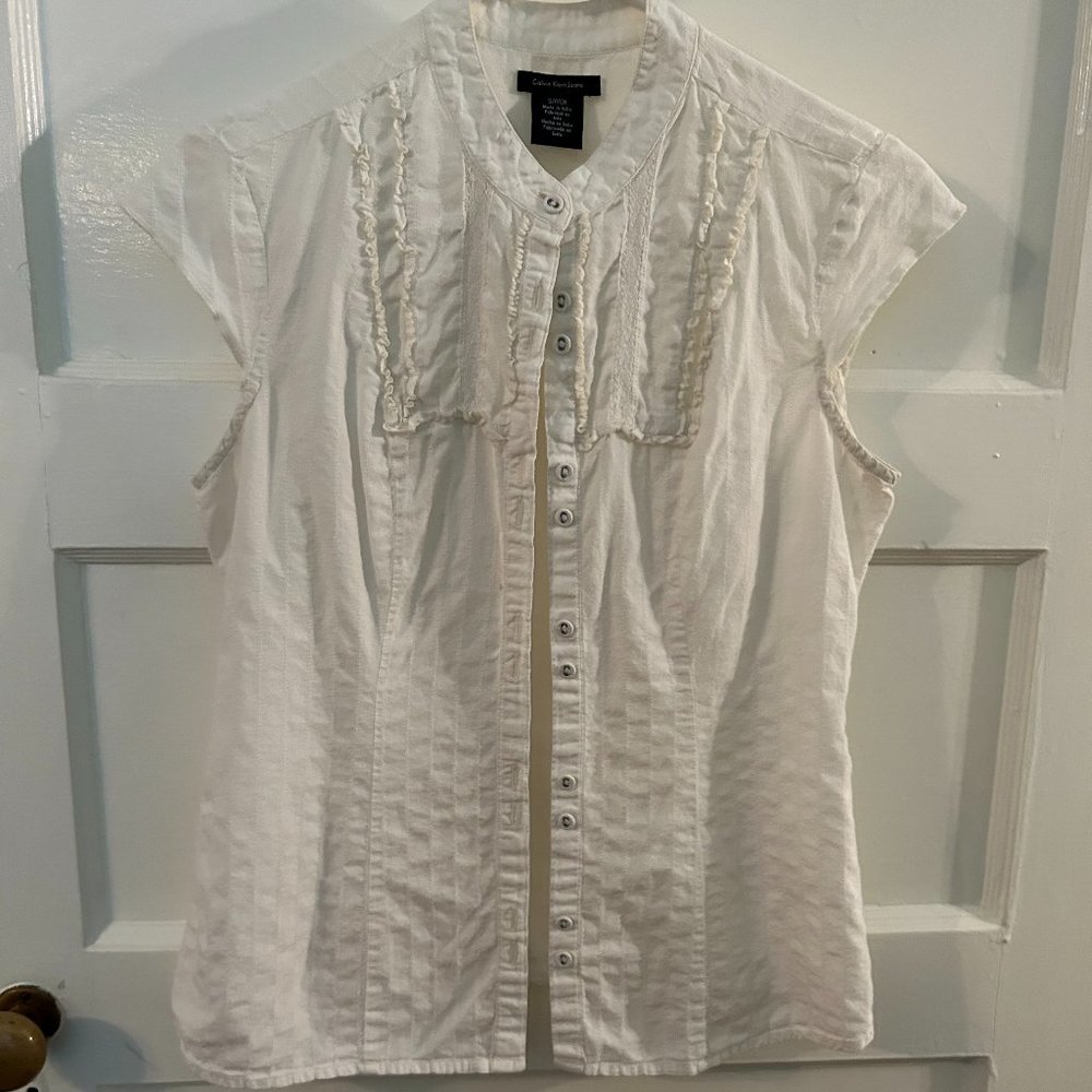 Calvin Klein 100% Cotton Blouse